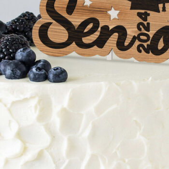 Intra απο ξύλο plywood 3mm-4mm πάχος - Αποκομμένο  Graduation Topper Decor Δίασταση 6x10 cm INTRAFABR-94053327 - Image 3