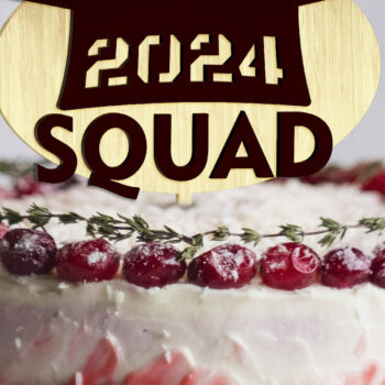 Intra απο ξύλο plywood 3mm-4mm πάχος - Graduation Toppers Σετ κομμένα πρότυπα Δίασταση 6x10 cm INTRAFABR-95689789 - Image 4