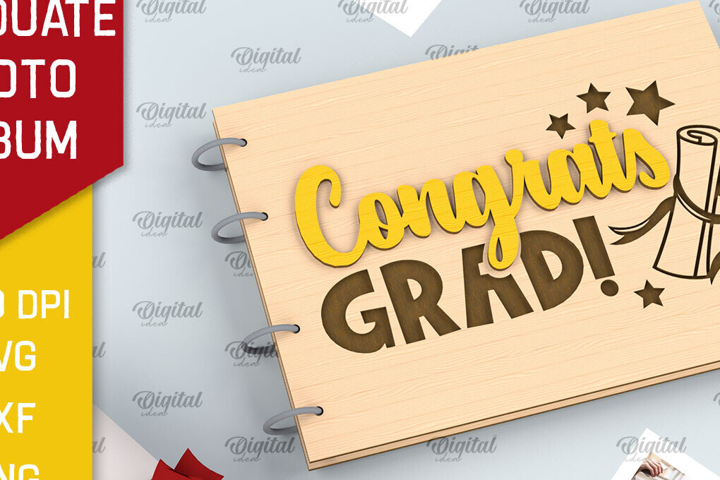 Intra απο ξύλο plywood 3mm-4mm πάχος - Αποφοίτηση Ξύλινο άλμπουμ φωτογραφιών με λέιζερ Δίασταση 30x20 cm INTRAFABR-97084261