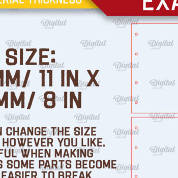 Intra απο ξύλο plywood 3mm-4mm πάχος - Αποφοίτηση Ξύλινο άλμπουμ φωτογραφιών με λέιζερ Δίασταση 30x20 cm INTRAFABR-97084310 - Image 2