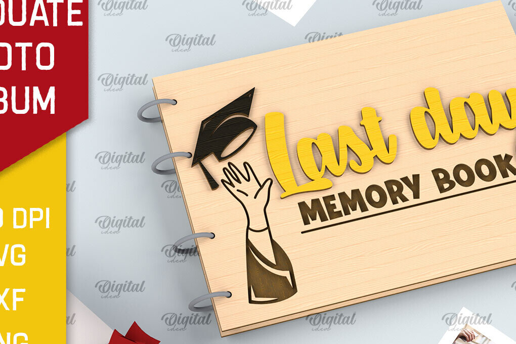 Intra απο ξύλο plywood 3mm-4mm πάχος - Αποφοίτηση Ξύλινο άλμπουμ φωτογραφιών με λέιζερ Δίασταση 30x20 cm INTRAFABR-97084401