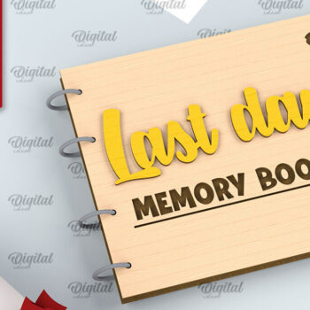 Intra απο ξύλο plywood 3mm-4mm πάχος - Αποφοίτηση Ξύλινο άλμπουμ φωτογραφιών με λέιζερ Δίασταση 30x20 cm INTRAFABR-97084183 - Image 1