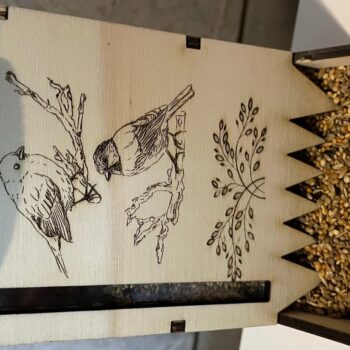 Intra απο ξύλο plywood 3mm-4mm πάχος - Grain Dispenser Special Back Mount 450g Δίασταση 20x20 cm INTRAFABR-70843566 - Image 6