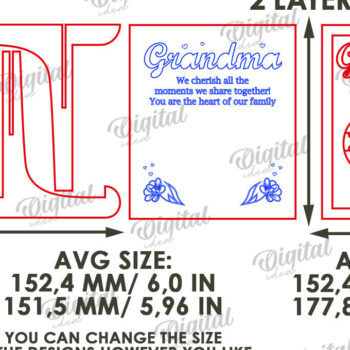 Intra απο ξύλο plywood 3mm-4mm πάχος - Grandmother Puzzle Πλαίσιο Δίασταση 20x25 cm INTRAFABR-118959983 - Image 2