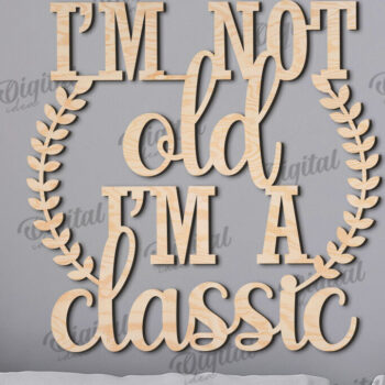 Intra απο ξύλο plywood 3mm-4mm πάχος - Πακέτο κοπής με λέιζερ υπογράφει γιαγιάδες και παππούδες Δίασταση 30x20 cm INTRAFABR-110767973 - Image 11