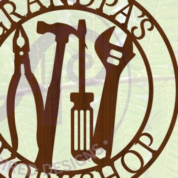 Intra απο ξύλο plywood 3mm-4mm πάχος - Πινακίδα Εργαλείων του παππού Cut Δίασταση 30x20 cm INTRAFABR-69101135 - Image 1