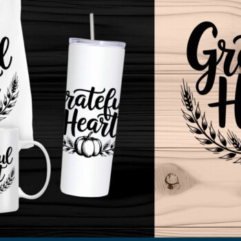 Intra απο ξύλο plywood 3mm-4mm πάχος - Grateful Heart  Laser Cut Δίασταση 20x20 cm INTRAFABR-109386123 - Image 1