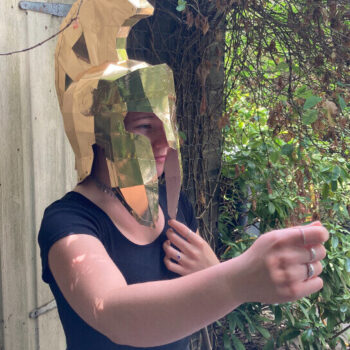 Intra απο ξύλο plywood 3mm-4mm πάχος - Ελληνικό κράνος Δίασταση 30x20 cm INTRAFABR-111284654 - Image 2