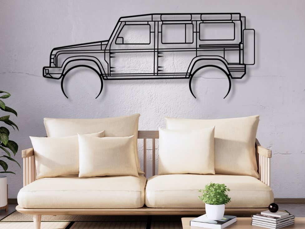 Intra απο ξύλο plywood 3mm-4mm πάχος - Grenadier Cut Car Silhouette Δίασταση 20x20 cm INTRAFABR-114034139