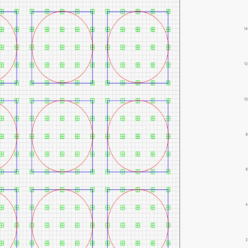Intra απο ξύλο plywood 3mm-4mm πάχος - Πλέγμα για σουβέρ στο Lightburn Δίασταση 20x20 cm INTRAFABR-90871967 - Image 1
