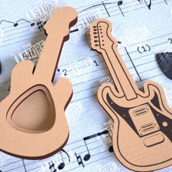 Intra απο ξύλο plywood 3mm-4mm πάχος - Πακέτο θήκης κιθάρας | Κάτοχος Επιλογών Δίασταση 20x20 cm INTRAFABR-113863255 - Image 3