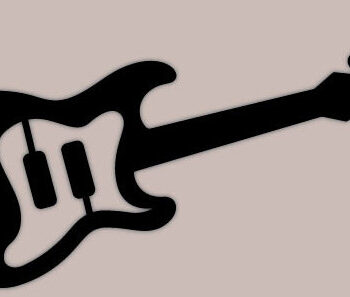 Intra απο ξύλο plywood 3mm-4mm πάχος - Κιθάρες Μουσική Ξύλινη Τέχνη τοίχου Δίασταση 40x50 cm INTRAFABR-70872815 - Image 4