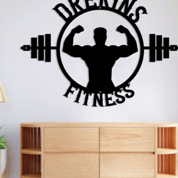 Intra απο ξύλο plywood 3mm-4mm πάχος -  με λέιζερ μεταλλικών τοίχων γυμναστικής, CNC Δίασταση 40x50 cm INTRAFABR-88136844 - Image 3