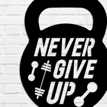 Intra απο ξύλο plywood 3mm-4mm πάχος -  με λέιζερ με μεταλλικό τοίχο τέχνης γυμναστικής Δίασταση 40x50 cm INTRAFABR-88137531 - Image 1