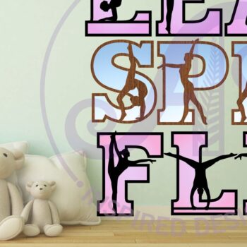 Intra απο ξύλο plywood 3mm-4mm πάχος - Γυμναστική Γυναικεία σιλουέτα γράμματα Δίασταση 30x20 cm INTRAFABR-94938556 - Image 2