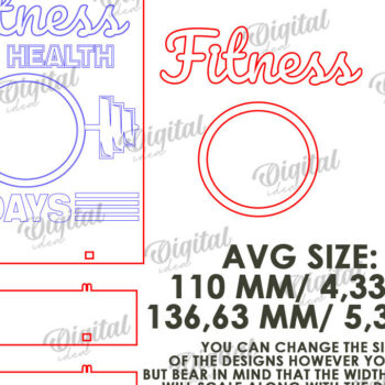 Intra απο ξύλο plywood 3mm-4mm πάχος - Συνήθεια αντίστροφη μέτρηση πλάκα κοπής με λέιζερ Δίασταση 30x20 cm INTRAFABR-123028917 - Image 2