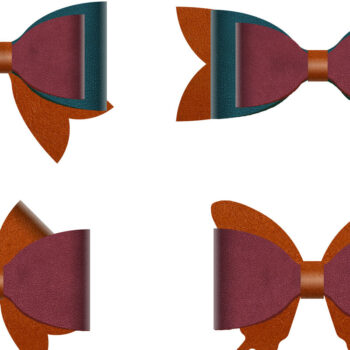 Intra απο ξύλο plywood 3mm-4mm πάχος - Πρότυπα φιόγκων μαλλιών  DXF Cut Files Δίασταση 30x20 cm INTRAFABR-110113633 - Image 1