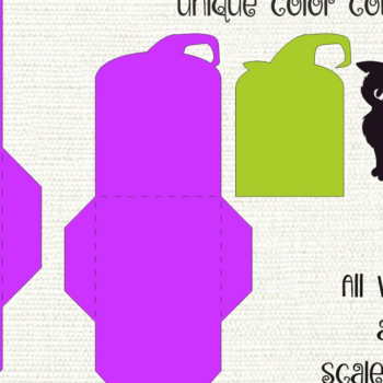 Intra απο ξύλο plywood 3mm-4mm πάχος - Μαύρη γάτα Halloween | Κάτοχος δωροκάρτας Δίασταση 15x15 cm INTRAFABR-99601441 - Image 1