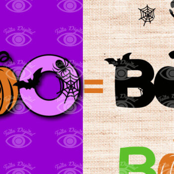 Intra απο ξύλο plywood 3mm-4mm πάχος - Σχέδιο κολοκύθας Halloween Boo Ghost Δίασταση 15x15 cm INTRAFABR-77441572 - Image 3