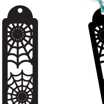 Intra απο ξύλο plywood 3mm-4mm πάχος - Halloween Bookmark Lasercut  Δίασταση 15x15 cm INTRAFABR-104774810 - Image 11
