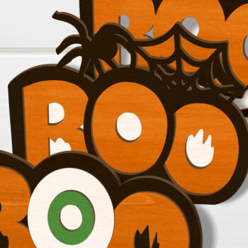 Intra απο ξύλο plywood 3mm-4mm πάχος - Διακοσμήσεις σπιτιού για το Halloween Bundle Δίασταση 8x4 cm INTRAFABR-105228881 - Image 4