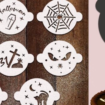 Intra απο ξύλο plywood 3mm-4mm πάχος - Στένσιλ για αποκριάτικες τούρτες/ κοπής/ Δίασταση 15x15 cm INTRAFABR-38899868 - Image 1