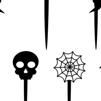 Intra απο ξύλο plywood 3mm-4mm πάχος - Halloween Cake Topper . Δίασταση 15x15 cm INTRAFABR-36131385 - Image 2