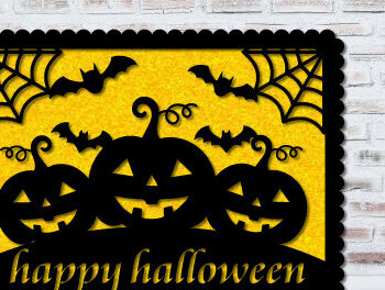 Intra απο ξύλο plywood 3mm-4mm πάχος - Πακέτο αποκοπής με λέιζερ καρτών αποκριών Δίασταση 15x15 cm INTRAFABR-79243554 - Image 3