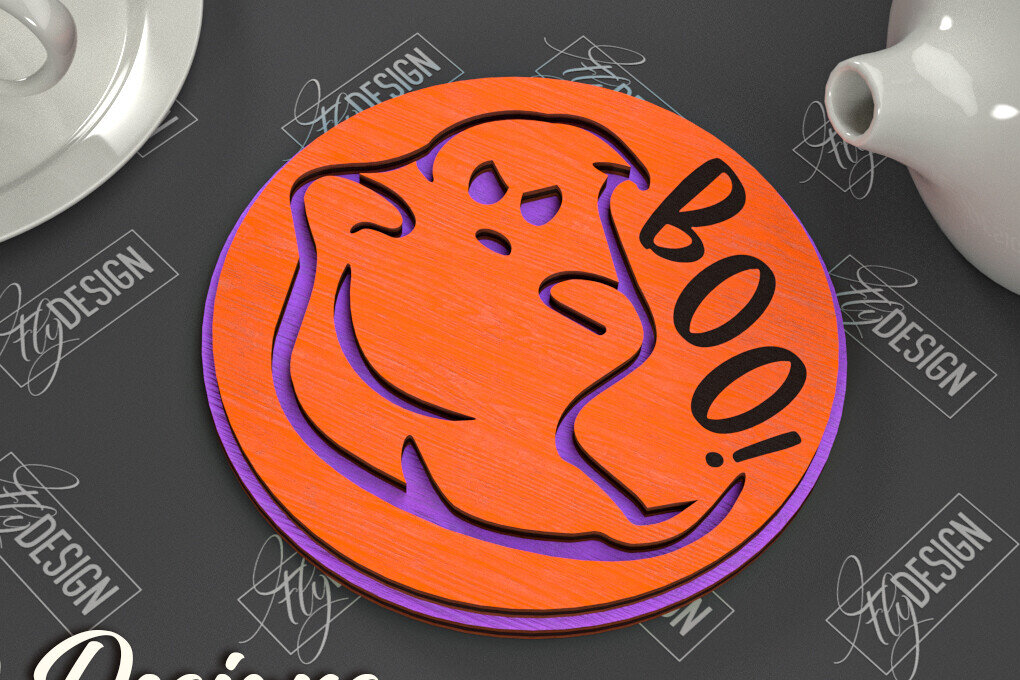 Intra απο ξύλο plywood 3mm-4mm πάχος - Σουβέρ αποκριών | Κύπελλο σουβέρ πρότυπο Δίασταση 15x15 cm INTRAFABR-103710614