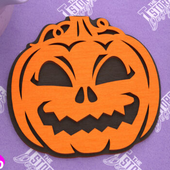 Intra απο ξύλο plywood 3mm-4mm πάχος - Σουβέρ αποκριών | Halloween Party |CNC Δίασταση 15x15 cm INTRAFABR-102479656 - Image 1