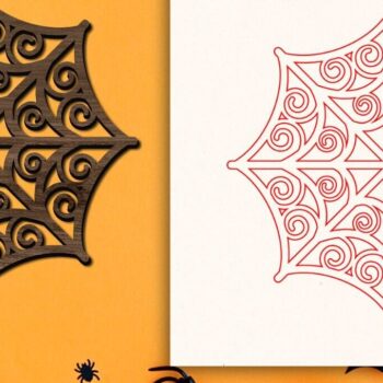 Intra απο ξύλο plywood 3mm-4mm πάχος - Δέσμη κοπής με λέιζερ για αποκριάτικα σουβέρ Δίασταση 15x15 cm INTRAFABR-102857400 - Image 3