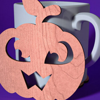 Intra απο ξύλο plywood 3mm-4mm πάχος - Σουβέρ Halloween Cut Laser  | Λέιζερ Δίασταση 15x15 cm INTRAFABR-72759517 - Image 15