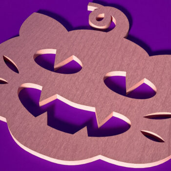 Intra απο ξύλο plywood 3mm-4mm πάχος - Σουβέρ για Halloween Cut Laser  Δίασταση 15x15 cm INTRAFABR-75898749 - Image 12