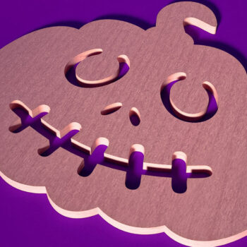 Intra απο ξύλο plywood 3mm-4mm πάχος - Σουβέρ για Halloween Cut Laser  Δίασταση 15x15 cm INTRAFABR-75898749 - Image 16