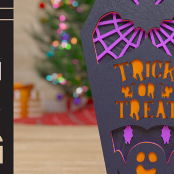 Intra απο ξύλο plywood 3mm-4mm πάχος - Halloween Coffin 3D || ΔΕΜΑ || Δίασταση 40x50 cm INTRAFABR-77325123 - Image 5