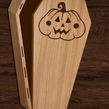 Intra απο ξύλο plywood 3mm-4mm πάχος - Κουτιά δώρου Halloween Coffin Cut Laser Δίασταση 15x15 cm INTRAFABR-104189703 - Image 10