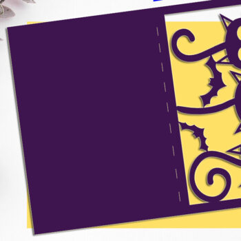 Intra απο ξύλο plywood 3mm-4mm πάχος - Χρωματιστή κάρτα κοπής αποκριών  Δίασταση 10x15 cm INTRAFABR-108038886 - Image 3