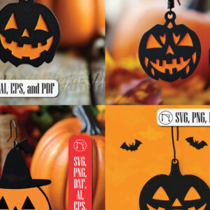 Intra απο ξύλο plywood 3mm-4mm πάχος - Πακέτο  για Halloween Dangle Earring Δίασταση 3x3 cm INTRAFABR-103346954