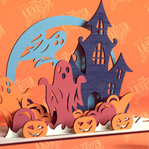 Intra απο ξύλο plywood 3mm-4mm πάχος - Διακόσμηση αποκριών | 3D σκηνή αποκριών|CNC Δίασταση 15x15 cm INTRAFABR-103793019