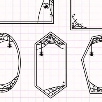 Intra απο ξύλο plywood 3mm-4mm πάχος - Κορνίζες διακόσμησης αποκριών | Τρομακτικό Png Δίασταση 20x25 cm INTRAFABR-104712518 - Image 1