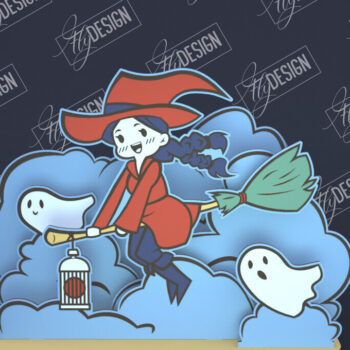 Intra απο ξύλο plywood 3mm-4mm πάχος - Διακόσμηση Halloween Cut Laser Bundle | CNC Δίασταση 15x15 cm INTRAFABR-104059695 - Image 2