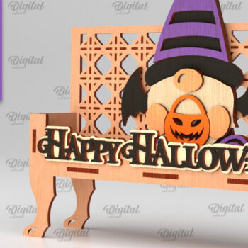 Intra απο ξύλο plywood 3mm-4mm πάχος - Halloween Decor . Halloween Δίασταση 15x15 cm INTRAFABR-104815054 - Image 1