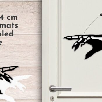 Intra απο ξύλο plywood 3mm-4mm πάχος - Halloween Decor Cut Laser, Skeleton Δίασταση 40x50 cm INTRAFABR-39057331 - Image 1