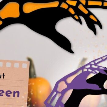 Intra απο ξύλο plywood 3mm-4mm πάχος - Halloween Decor Cut Laser, Skeleton Δίασταση 40x50 cm INTRAFABR-39057331 - Image 2