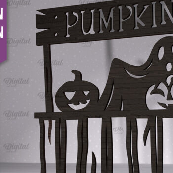 Intra απο ξύλο plywood 3mm-4mm πάχος - Σχέδιο κοπής λέιζερ διακόσμησης αποκριών Δίασταση 15x15 cm INTRAFABR-102832370 - Image 1