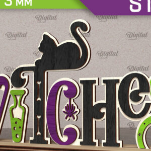 Intra απο ξύλο plywood 3mm-4mm πάχος - Σχέδιο κοπής λέιζερ διακόσμησης αποκριών Δίασταση 15x15 cm INTRAFABR-107363177