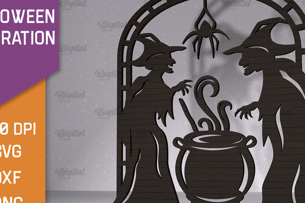 Intra απο ξύλο plywood 3mm-4mm πάχος - Σχέδιο κοπής λέιζερ διακόσμησης αποκριών Δίασταση 15x15 cm INTRAFABR-102832264