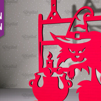 Intra απο ξύλο plywood 3mm-4mm πάχος - Δέσμη κοπής με λέιζερ αποκριάτικες διακοσμήσεις Δίασταση 15x15 cm INTRAFABR-102836379 - Image 5