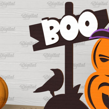 Intra απο ξύλο plywood 3mm-4mm πάχος - Δέσμη κοπής με λέιζερ αποκριάτικες διακοσμήσεις Δίασταση 15x15 cm INTRAFABR-103999377 - Image 6