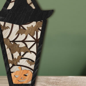 Intra απο ξύλο plywood 3mm-4mm πάχος - Διακοσμητικό πρότυπο αποκοπής φέρετρων αποκριών Δίασταση 8x13 cm INTRAFABR-103829842